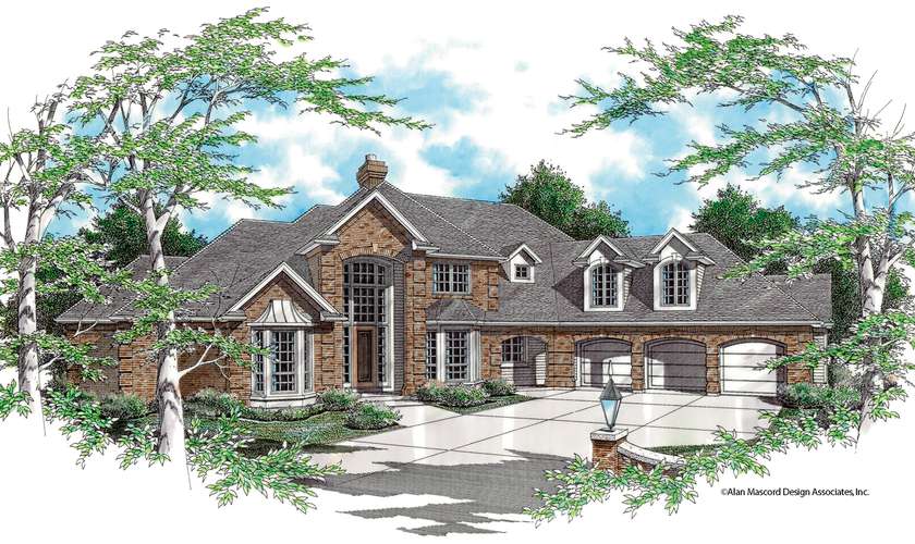 Mascord House Plan 2406: The Holloway