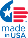 Our house plans are designed and printed in America.  Support Made In USA